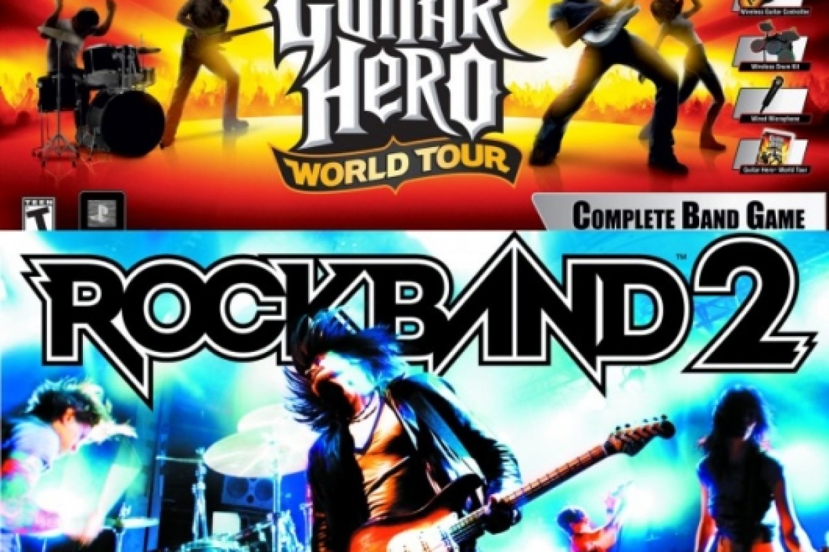 playing with multiple ps2 guitars guitar hero world tour pc